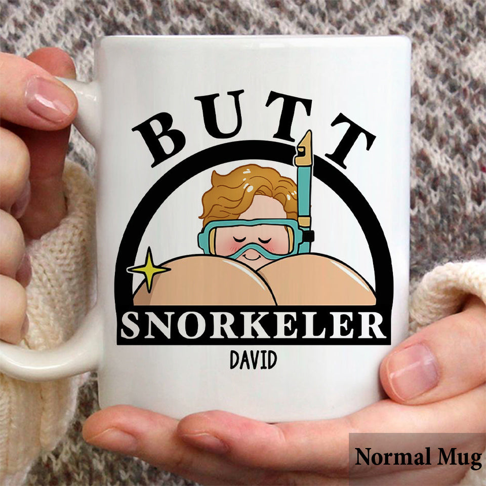 Funny Snorkeler - Personalized Scuba Diving Mug