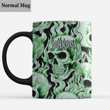 Green Skull - Personalized Skull Mug