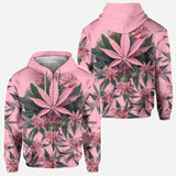 Pink Stoner Chick - Personalized Weed All Over Shirt