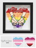 We Got This - Personalized LGBT Support Custom Shaped Flower Shadow Box