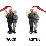 Any Photo Custom Onament - Personalized Family Custom Shaped Ornament