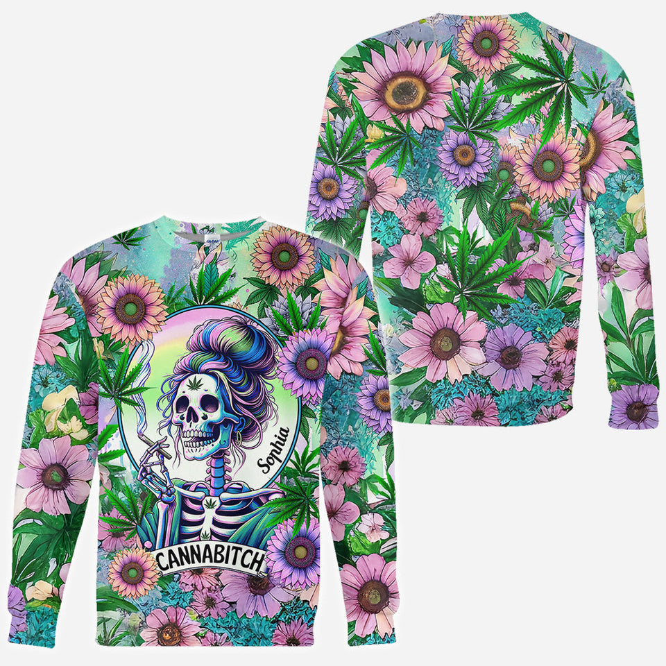 Cannabitch - Personalized Weed All Over Shirt