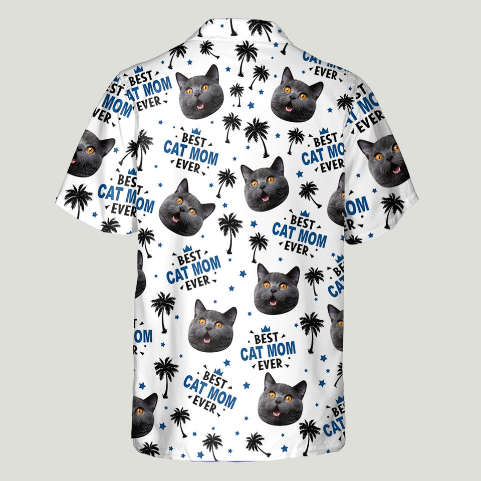 Best Fur Mama, Fur Daddy Ever - Personalized Cat Hawaiian Shirt