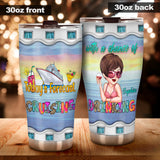 Today's Forecast Cruising With A Chance Of Drinking - Personalized Cruising Tumbler