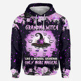 Grandma Witch - Personalized Grandma All Over Shirt