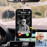 The Call I Wish I Could Make - Personalized Memorial Car Ornament