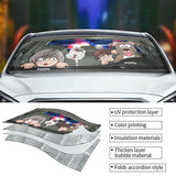 You Me And The Dogs - Personalized Dog Car Sunshade