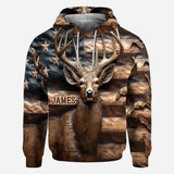 Love Hunting - Personalized Hunting All Over Shirt