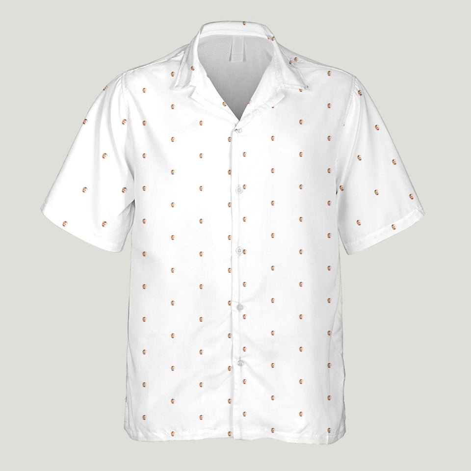Custom Hawaiian Shirt With Faces - Personalized Father Hawaiian Shirt
