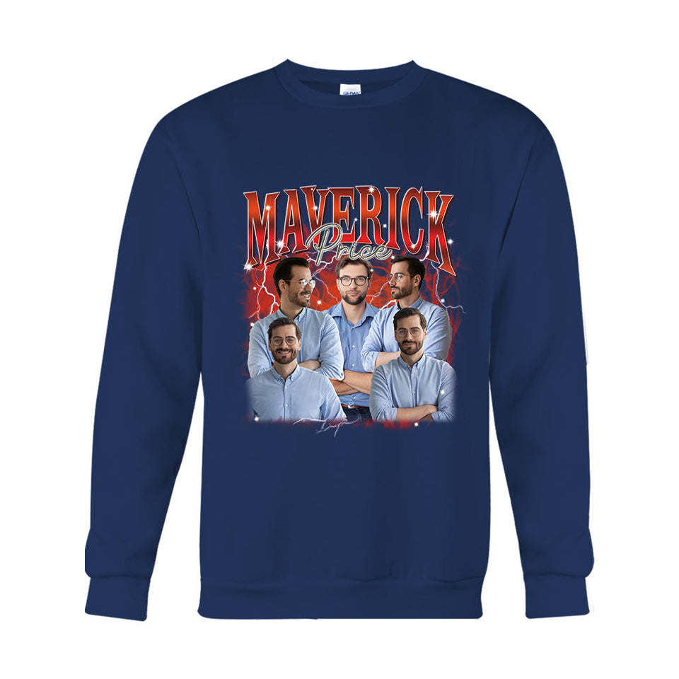 Custom Text And Photos - gift for anyone - Personalized T-shirt And Hoodie