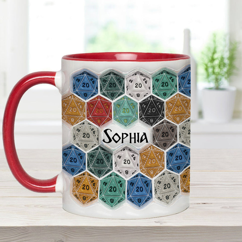That's How I Roll - Personalized RPG Accent Mug