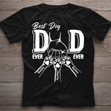 Best Dog Dad Ever - Personalized Dog T-shirt And Hoodie