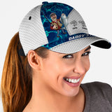 Reel Cool Dad American Flag Bass - Personalized Fishing Classic Cap