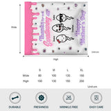 Thanks You Mom - Personalized Mother Blanket