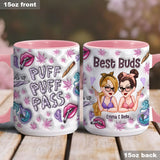Puzz Puzz Pass - Personalized Weed Accent Mug