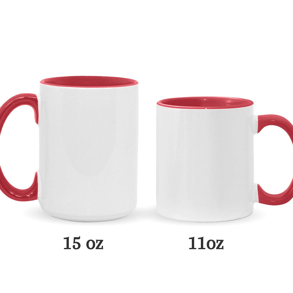 Life Would Be Boring Without Us - Personalized Dog Accent Mug