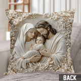 The Holy Family - Christian Throw Pillow