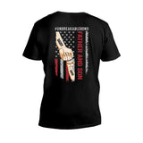 Father Son Unbreakable Bon - Personalized Father T-shirt and Hoodie