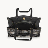 Three Wise Skulls - Personalized Skull Leather Handbag