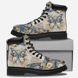 Beautiful Butterfly - Personalized Butterfly All Season Boots