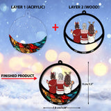 This Is Us - Personalized Family Layers Mix Ornament