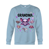 Grandma Of Littel Monsters - Personalized Grandma T-shirt And Hoodie