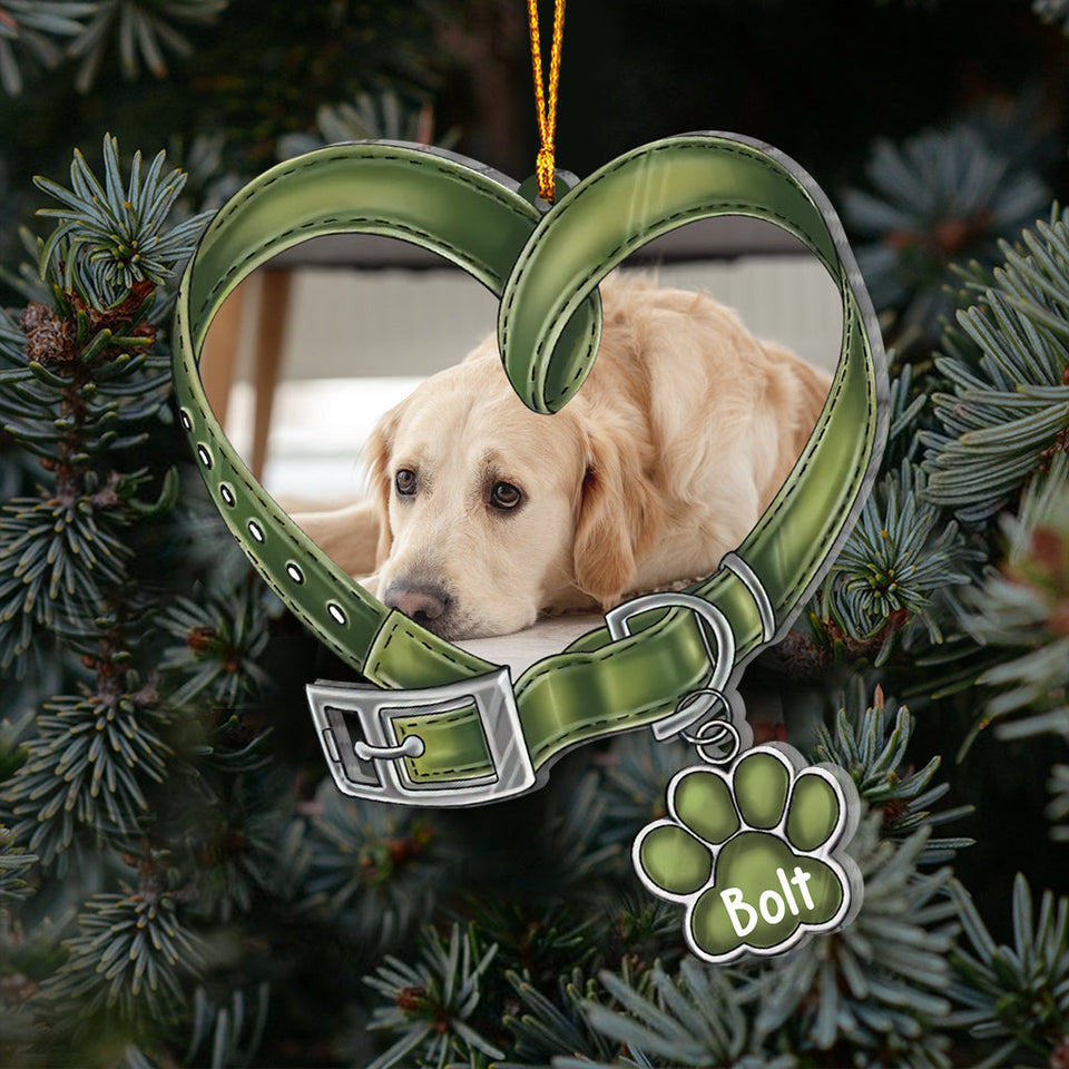 Saying Goodbye So Hard - Personalized Dog Ornament