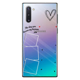 The Day You Became My Hooman Dog Cat Pet Lover Custom Photos And Calendar - Personalized Dog Clear Phone Case
