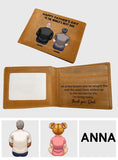 All Of The Lessons You've Taught Me Dad - Personalized Father Leather Wallet