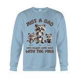 Just A Dad Who Always Came Back With The Milk - Personalized Father T-shirt And Hoodie