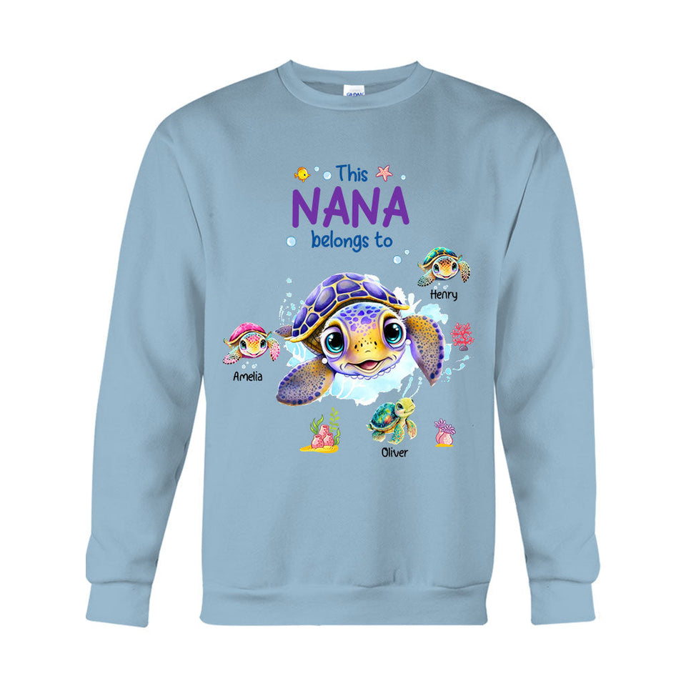 This Grandma Belongs To - Personalized Grandma T-shirt And Hoodie