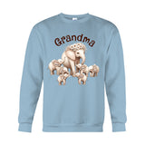 Cute Elephant - Personalized Grandma T-shirt And Hoodie