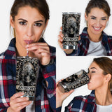 Three Wise Skulls - Personalized Skull Tumbler