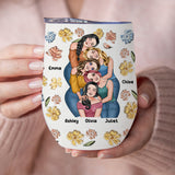 Besties Forever - Personalized Bestie Wine Tumbler