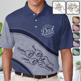 Best Dad Ever - Personalized Father Polo Shirt