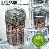 First Dad Now Grandpa - Personalized Father Tumbler