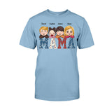 American Mama Any Title Vintage Retro Style - Personalized Mother T-shirt And Hoodie