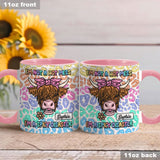 I'm Not A Hot Mess - Personalized Accent Mug