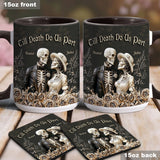 Till Death Do Us Part – Personalized Christmas Gift Mug for Couples