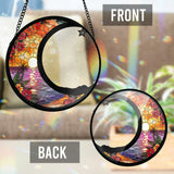In Loving Memory - Personalized Dog Stained Glass Suncatcher