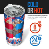 Grandma's Life 4th Of July - Personalized Grandma Tumbler