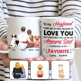 There Are So Many Reasons To Love You - Personalized Couple Mug