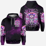 You Remind Me Of A Penny Two-Faced - Personalized Skull Hoodie and Leggings