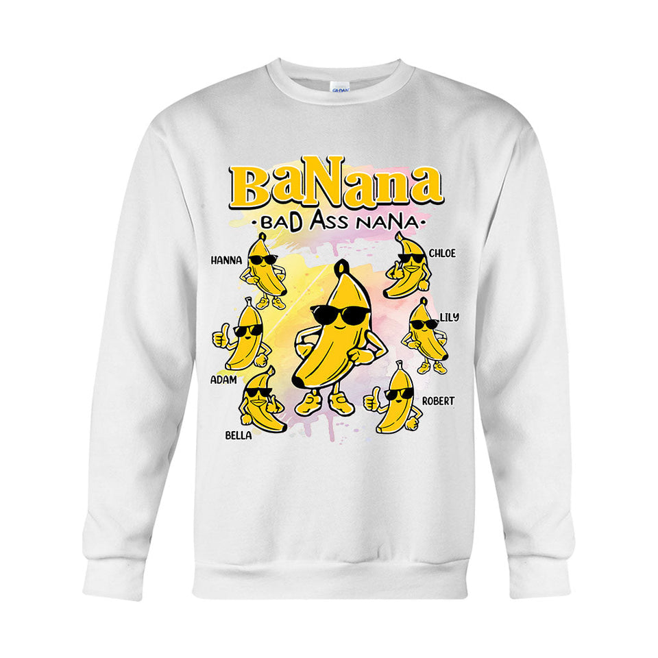Banana Nana - Personalized Grandma T-shirt And Hoodie