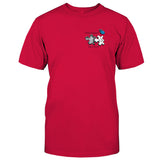 Memorial Butterfly Dragonfly Heaven Feather - Personalized Memorial Embroidered T-shirt