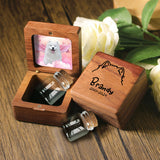 Miss You A Lot - Personalized Dog Pet Fur Keepsake