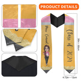 Teacher Graduation Stole - Personalized Teacher Graduation Stole