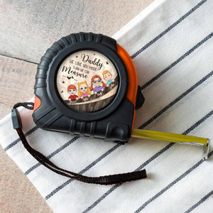 We Love You More Than We Can Measure - Personalized Father Measure Tape