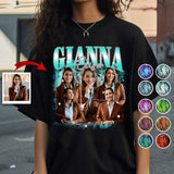 Custom Text And Photos - gift for anyone - Personalized T-shirt And Hoodie