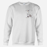 Silly Goose Sweatshirt Embroidered - Personalized Sarcasm Embroidered Sweater